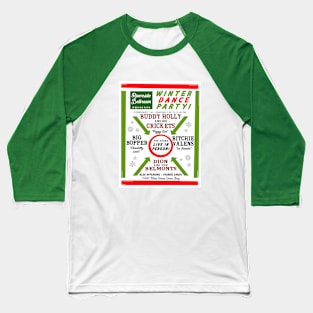 Buddy Holly Green Bay Baseball T-Shirt